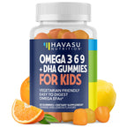 Omega Gummies for Kids, Lemon & Orange, 60ct, Body & Brain Support