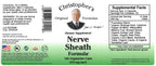 Christopher's Original Formulas Nerve Sheath Formula Capsule 100 ct.