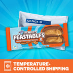 MrBeast Feastables Peanut Butter Cups Milk Chocolate, 24 Count, 2-Cup Packs
