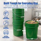 ePackageSupply 5 Gallon Bucket - Food Grade Bucket Lid Not Included, Green