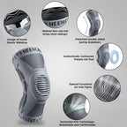 NEENCA Professional Knee Brace for Pain Relief, Medical Knee Support with Patella Pad & Side Stabilizers, Compression Knee Sleeve for Meniscus Tear, ACL, Joint Pain, Runner, Workout - FSA/HSA Eligible