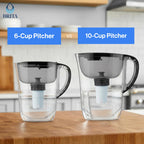 Brita Metro Small 6-Cup Water Filter Pitcher with BritaPlus Filter, WQA NSF/ANSI Certified, Reduces 2X Contaminants vs. Standard, Reduces Chlorine, Zinc, Copper, Mercury & More, Clear