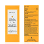 Naturium UV Reflect Antioxidant, Broad Spectrum SPF 50 PA ++++ Sheer Sunscreen, Lightweight Face & Skin Protector with Soft Matte Finish, 1.7 oz