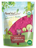 Food to Live Organic Dragon Fruit Juice Powder, 12 Ounces – Non-GMO, Powdered Red Pitaya, Vegan, Bulk. Contains Maltodextrin. Rich in Antioxidants, Fiber, Vitamin C. Perfect for Shakes, Smoothie Bowls