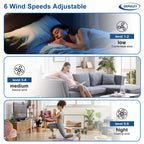 Depuley Ceiling Fans with Lights for Bedroom: 42 In Smart Low Profile Ceiling Fan with Voice Alex APP Remote Control - Wood Fandelier Flush Mount Fan 3 Blades Dimmable 3CCT Ultra Quiet