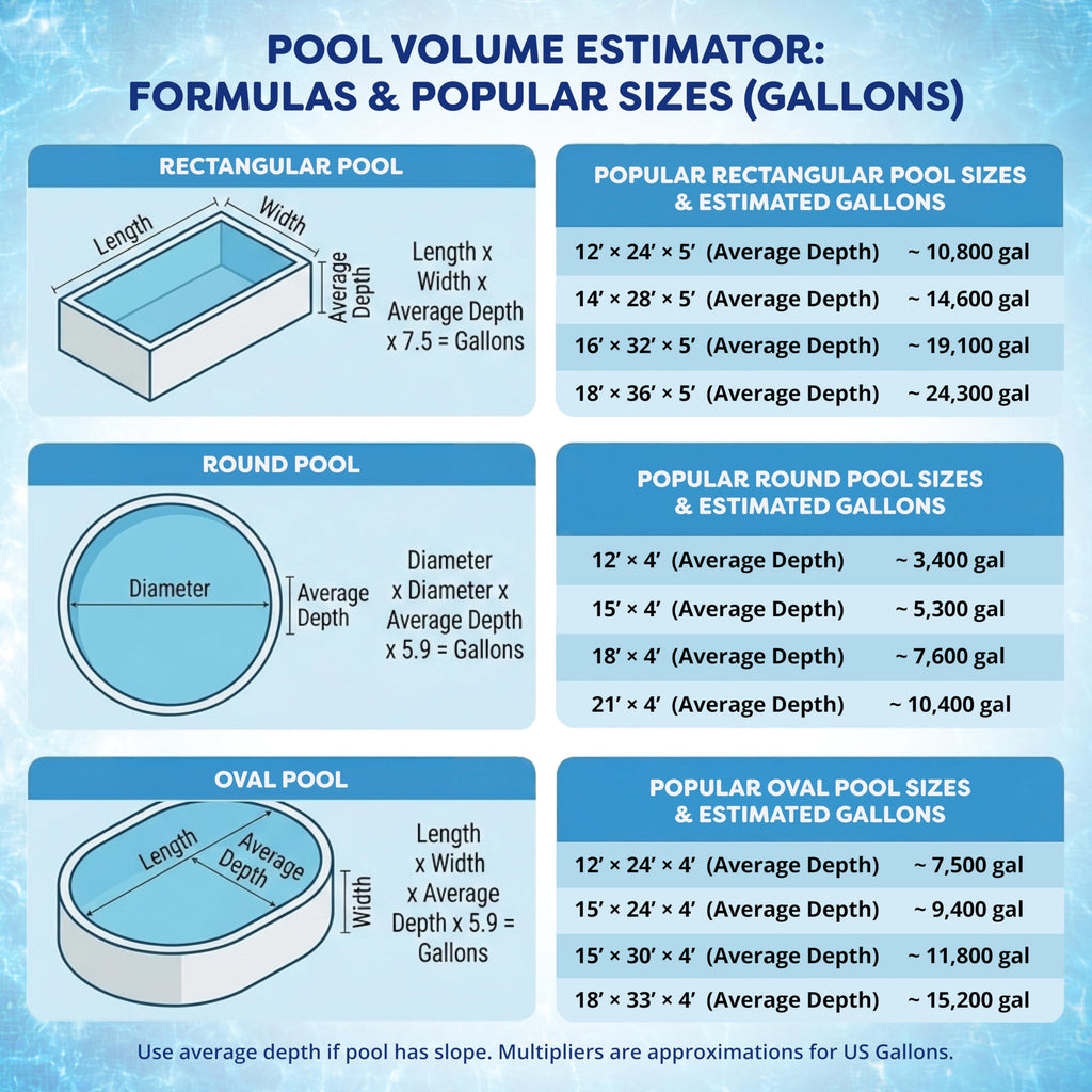 In The Swim Chlorine and Shock Bundle for Sanitizing Swimming Pools – Includes 5 Pound Bucket of 3 Inch Stabilized Chlorine Tablets and 6 x 1 Pound Bags of 68% Cal-Hypo Pool Shock
