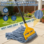 KeFanta 2 Pack Commercial Mop Heavy Duty Industrial Mops,60" Long Handle
