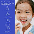Evereden Kids Face Wash: Cool Peach, 3.4 fl oz. | Gentle Skin Care | Non-toxic and Clean Ingredients | Skin Care for Kids