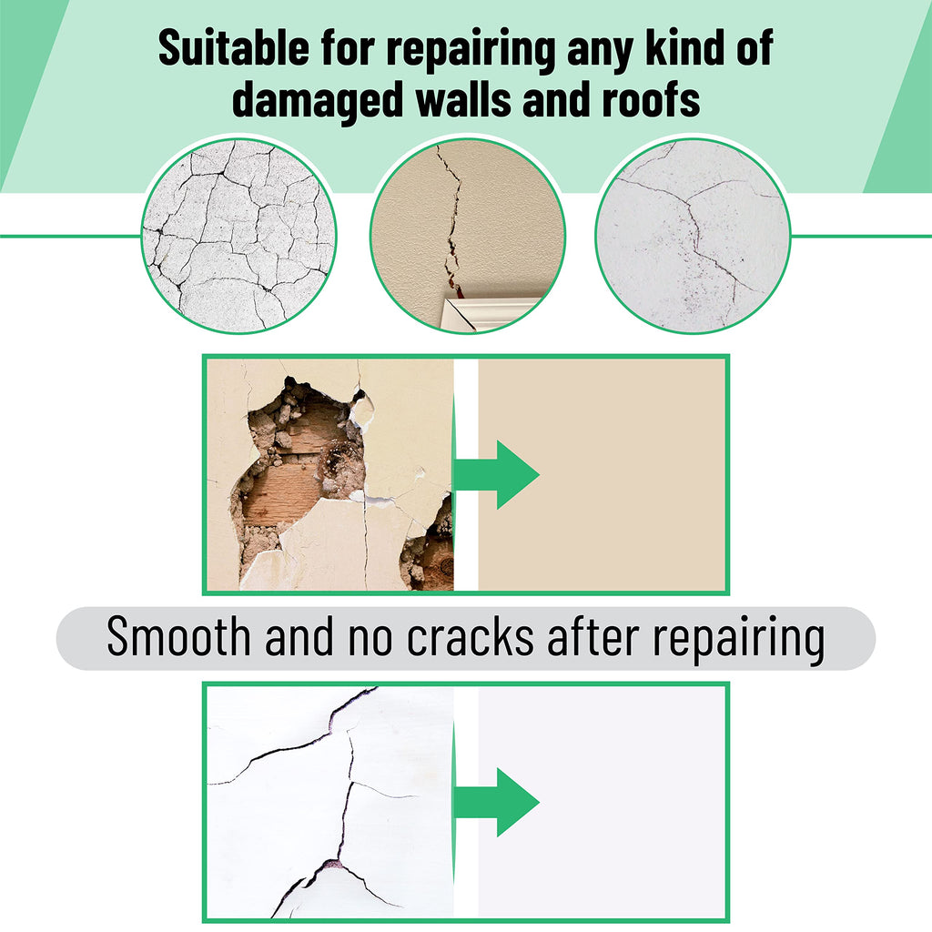 Bates- Drywall Repair Kit, 16 pcs, Aluminum Wall Repair Patch Kit