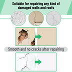 Bates- Drywall Repair Kit, 16 pcs, Aluminum Wall Repair Patch Kit