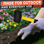 24 Oz Rubber Mallet Hammer for Woodworking, Flooring, Tiling, Camping and More - Rubber Hammer with Non-Slip Grip, Durable Ergonomic Handle and Anti-Vibrating Design for Furniture Assembly and Repairs