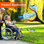 NOEAIKE Grabber Reacher Tool,3-Pack 32" Foldable Reacher Grabber Pickup Tool with 360° Rotating Jaw & Magnetic Tip, GarbageTrash Picker Upper Grabber,Lightweight Grabbers for Seniors/Elderly
