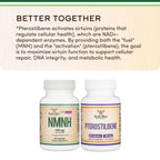 NMNH (NMN Supplement Alternative) Only Clinically Studied Ingredient - Boosts NAD+ Levels for Anti Aging and Cell Regeneration by Double Wood (Pack of 2)