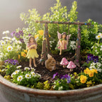 PRETMANNS Fairies for Fairy Garden Outdoor Accessories Kit - 6 Pieces