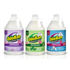 OdoBan Disinfectant Concentrate and Odor Eliminator, Made in the USA, Original Eucalyptus, Lavender and Cotton Breeze Scents, 3 Gallons