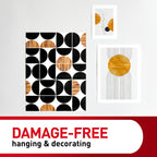 Command Poster Strips, 256 Strips Damage-Free Poster Hangers, No Tools Requried, Great for Home, Room, Wall, Office, and Dorm Decor, White Adhesive