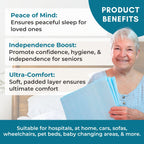40 XL 36 x 36 Heavy Duty Ultra Absorbent Bed Pads w/ Adhesive by Nurture | Disposable Chux Liners, Underpads, Adult Incontinence Hospital Grade Chucks