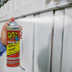 Flex Seal MAX, 17 oz, 2-Pack, White, Stop Leaks Instantly, Waterproof Rubber Spray On Sealant Coating, Perfect for Gutters, Wood, RV, Campers, Roof Repair, Skylights, Windows, and More