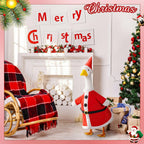 Silicherry 8 Set Holiday Porch Goose Outfits for 23" Goose Statue Costume