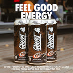 GHOST Energy Drink, Zero Sugars, 12-Pack, A&W Root Beer, 16oz