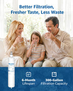 Maxblue MB-F19C Replacement for GE® RPWFE®, RPWF (with CHIP) Refrigerator Water Filter, Compatible with WSG-4, WF277, GFE28GMKES, PFE28KBLTS, GFD28GSLSS, PWE23KSKSS, GYE22HMKES, DFE28JSKSS