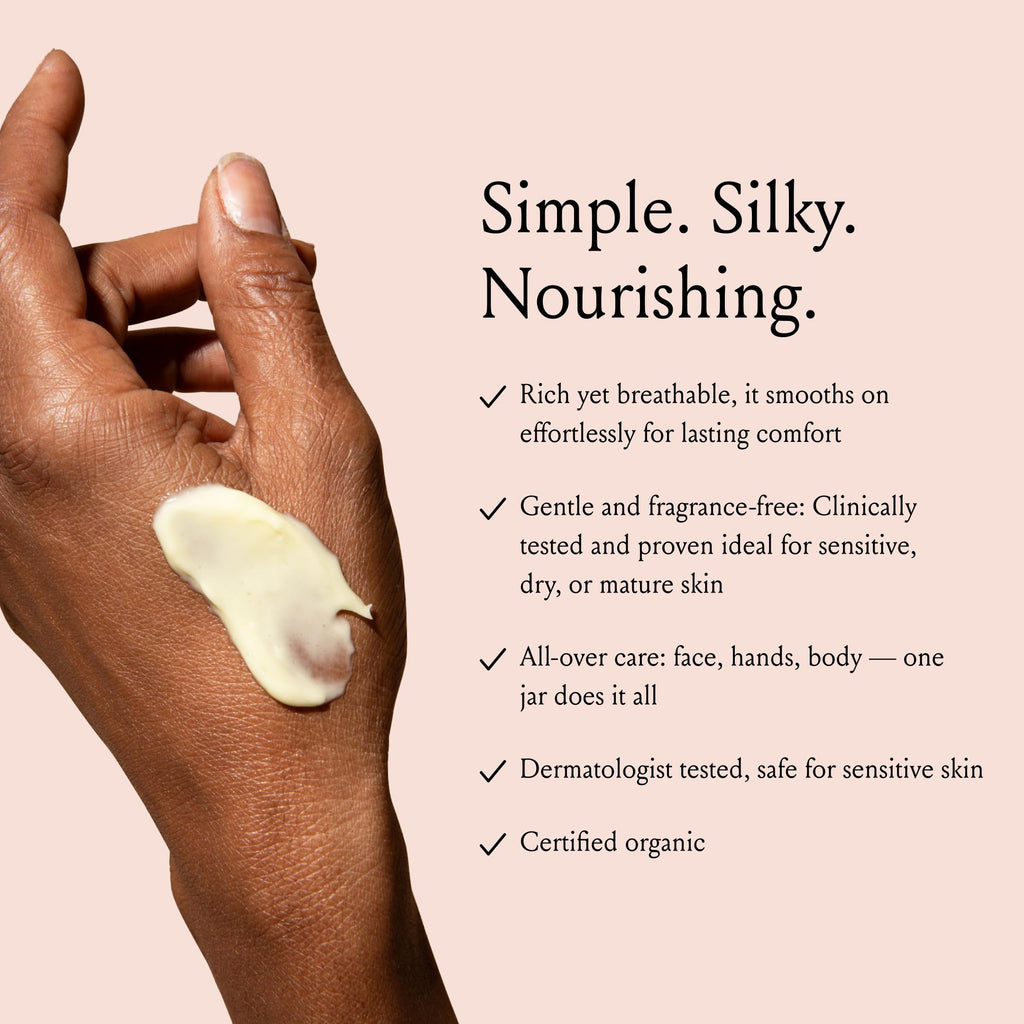 Boomsilk ® Face Moisturizer Cream, Rejuvenating Face Lotion & Facial Moisturizer for Mature Skin with Olive Oil, Beeswax & Honey, Hydrating Body Lotion for Women, 2 oz Boom Beauty by Cindy Joseph