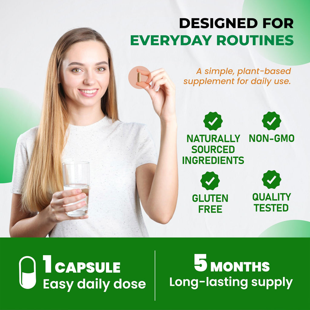 Ultra Herbs Sea Moss Capsules with Black Seed Oil, Ashwagandha, Vitamin D3 & C, 9-in-1 Immune & Overall Wellness Support*, 150 Capsules, Non-GMO, Gluten Free