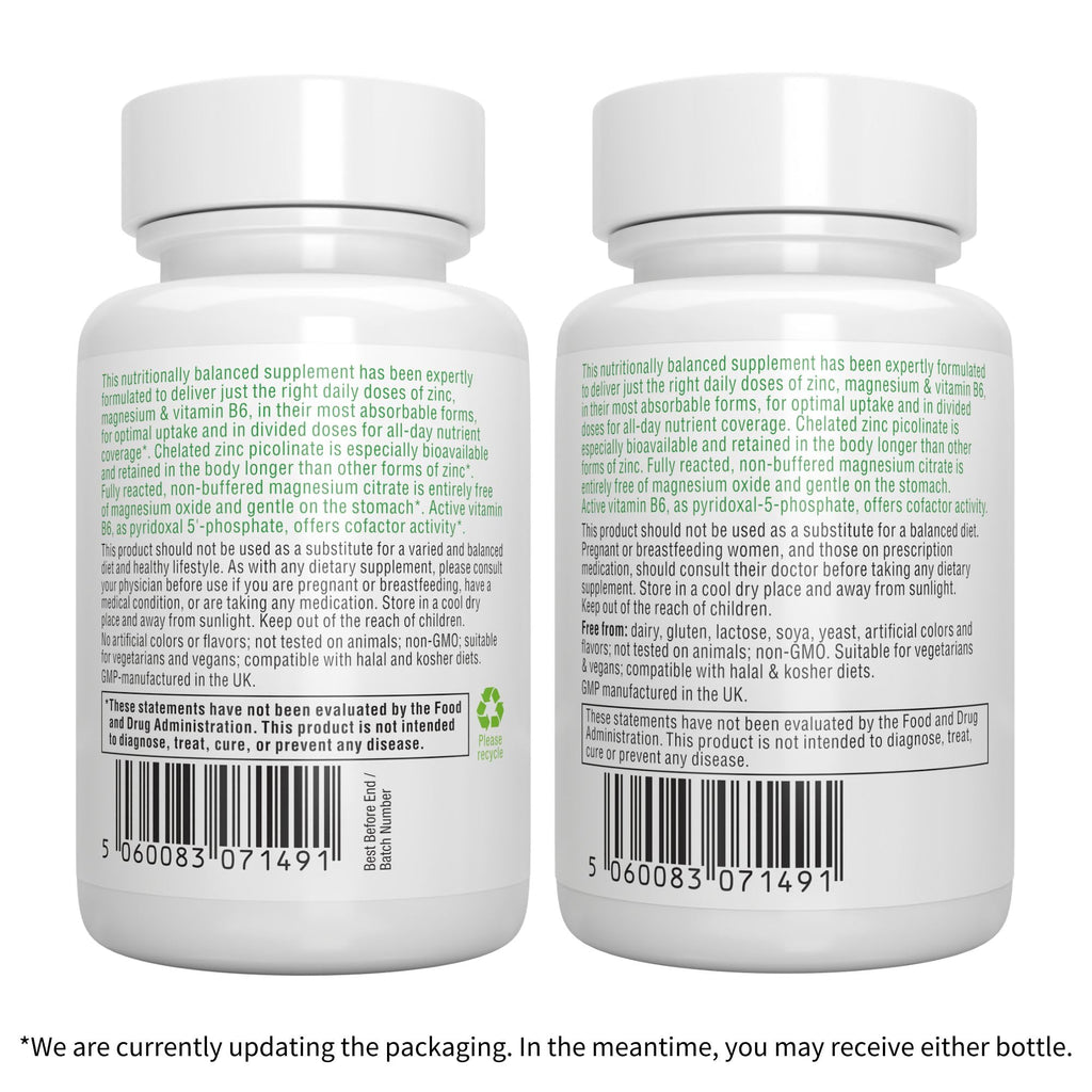 Igennus Neurobalance Zinc Magnesium & B6 Complex Formulated for Cognitive Support, Calm Focus & Relaxation, 240 Small Tablets, High Absorption Chelated Zinc & Fully Reacted Magnesium, Vegan, Non-GMO