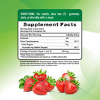 Nature's Truth Collagen Peptide Gummies for Women | 120 Count | Type 1 and 3 | Strawberry Flavor | Non-GMO & Gluten Free Supplement