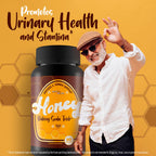 Honey Baking Soda Trick for Men - Our Best Natural Prostate Supplements for Men - Natural Prostatitis Treatment - Ultra Alpha Honey Prostate, Blood Flow, & Boost Trt Stamina Support