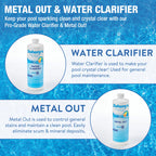 Doheny's Ultimate Pool Opening Start-Up Kit | Made in USA | Includes Metal Out, Algae Control, Clarifier & Super Shock | Prevents Stains, Rust & Scale | Free 10-Pack Test Strips | Pro-Grade Chemicals