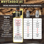 5in1 Premium Ashwagandha Capsules - Added Turmeric, Rhodiola Rosea, Ginger, Black Pepper - 180 Caps for 6 Months