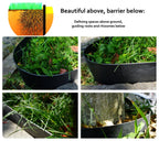 Anleolife 60ft Flexible Plastic Landscape Edging Coil with 18 Stakes