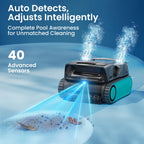 Aiper Scuba X1 Pro Max All-in-One Pool Cleaning Robot & Skimmer with 8,500 GPH Suction, Ultra-fine Filtration, Smart Surface Parking, for All Inground Pools, Blue
