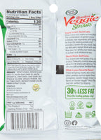 Sensible Portions Garden Veggie Snacks - Veggie Straws, Gluten Free, Snack Size Sea Salt, 1 Oz (Pack of 24)