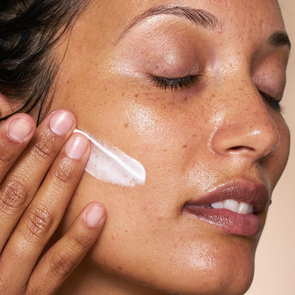 OSEA Atmosphere Protection® Cream 2oz - Lightweight Face Moisturizer for Fast-Absorbing Hydration - Smooths with Niacinamide, Shea Butter, and Undaria Seaweed - Ideal Under Sunscreen or Makeup