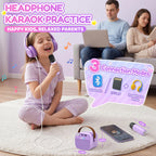 YLL Karaoke Machine for Kids, Birthday Gifts for Girls 3 4 5 6 7+Years Old