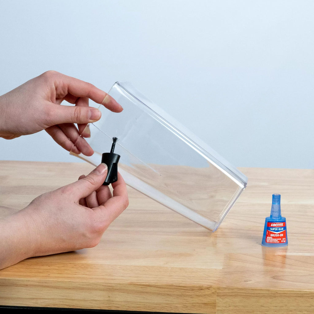 Loctite Super Glue Brush On Bottle, Clear, 0.18 fl oz Bottle, 6 Pack - Superglue for Plastic, Wood, Metal, Crafts & Repair, Cyanoacrylate Adhesive Instant Glue, Quick Dry