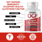 Original Glutathione Formula Essential Support, RobKellerMD, Advanced Antioxidant Formula, Helps Body Produce Glutathione Naturally for Detox, Immune Health, Mental Clarity, & Daily Wellness, 60 caps