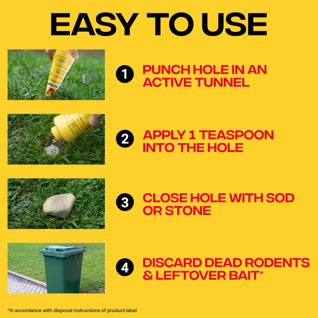 Victor Outdoor Mole & Gopher Poison Peanuts 4-Pack