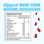 Sijigood 2 Pack Ashwagandha Gummies with L-theanine, Ashwa Root Supplement Gummy for Women Men, 120 Mixed Berry Flavored Gummies