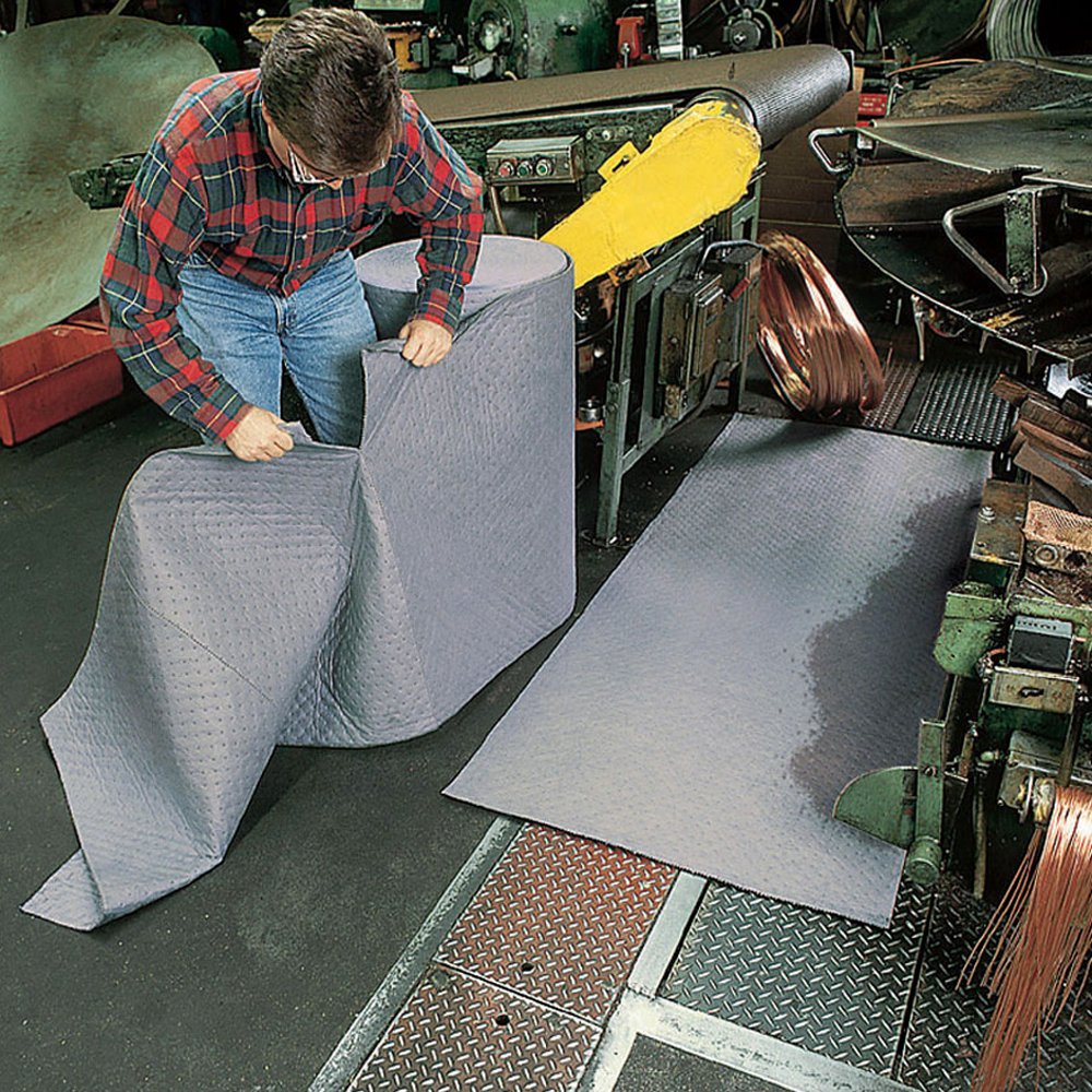 PIG Absorbent Mat Roll - 30" x 200' Mediumweight Mat Roll - Absorbs up to 42.5 Gallons per Roll - MAT411