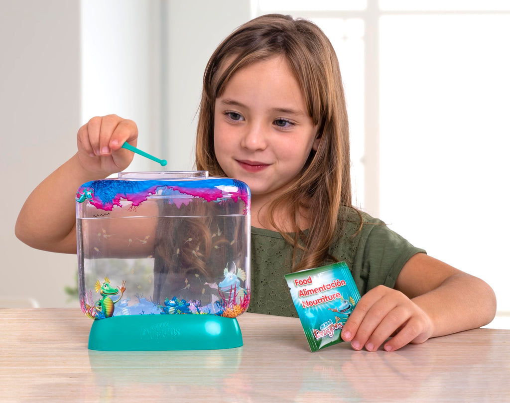 Animagic Aqua Dragons Light-Up Deep Sea Habitat | Build an Aquatic Ecosystem, Watch Prehistoric Pets Hatch & Grow Science Kit | Ages 6+ (Packaging may vary)