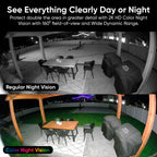 WYZE Bulb Cam - 2K HD Smart Light Bulb Security Camera, E26 Socket