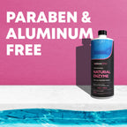 Pool Enzyme Treatment for Saltwater Pools - Pool Enzymes for Waterline Care, Oil Control & Clarity - Made in USA - AquaDoc - 32oz