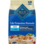 Blue Buffalo Life Protection Formula Chicken Senior 7+ Dry Dog Food, 15 lb