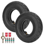 RUTU 2.50-4" 8.5" Tire and Inner Tube with TR87 Bent Valve Stem