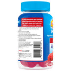 Emergen-C Immune+ Triple Action Immune Support Gummies, BetaVia (R), 1000mg Vitamin C, B Vitamins, Vitamin D and Antioxidants, Raspberry – 45 Count
