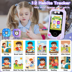 Kids Smart Phone for Girls, Christmas Birthday Gifts for Girls Age 3-10