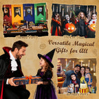 Palmatte 20P Floating Candles with Wand Timer Halloween Decorations Indoor